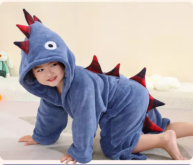 Roupão de Banho Criança, Robe Banho Infantil Absorvente Macio, Roupa Banho Bebé, Toalha com Capuz Infantil, Artigos Banheiro, Roupão Praia Piscina Menino Menina, Pijama Lar