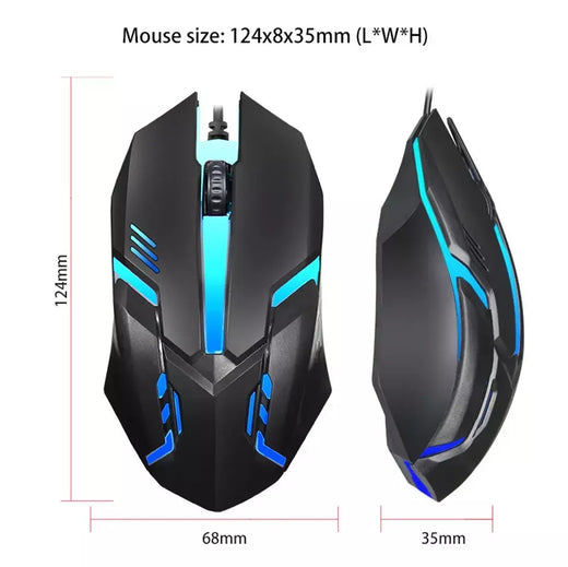 E-sports usb com fio mouse colorido led mouse para jogos 5000 dpi com fio mouse óptico com fio gamer mouse para desktop computador portátil