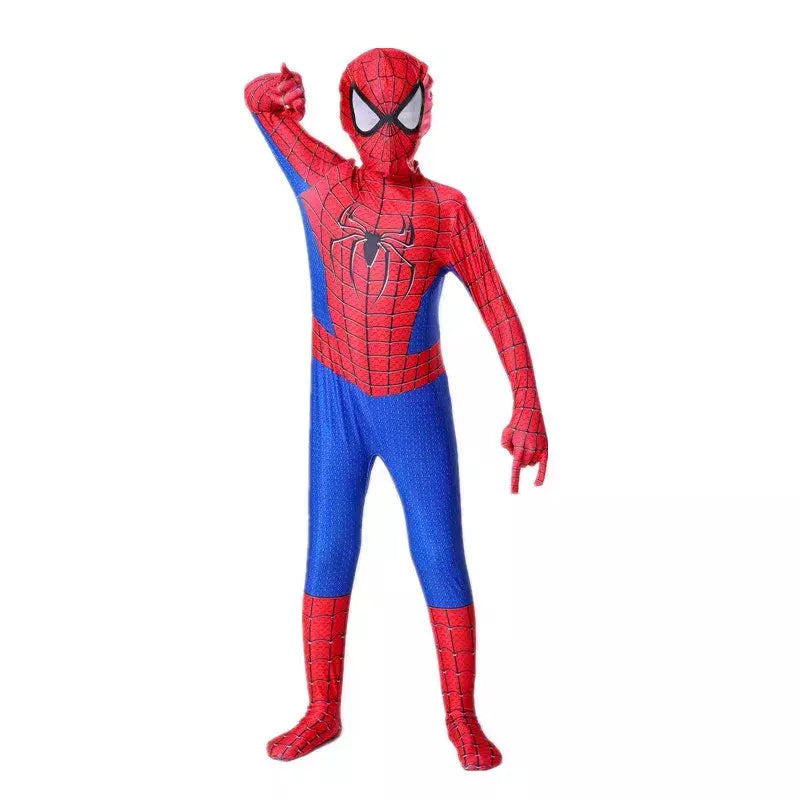 Crianças trajes de super-heróis personagens do filme fantasia onesies festa de halloween vestir-se meninos meninas foto adereços