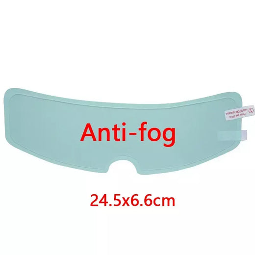 Filme anti-embaciamento para capacete de motocicleta, lente clara do capacete, revestimento nano durável, adesivo impermeável, condução de segurança, acessórios moto