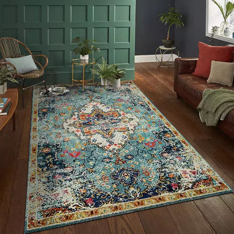Tapete persa vintage para decoração de sala de estar, tapetes de quarto, tapet