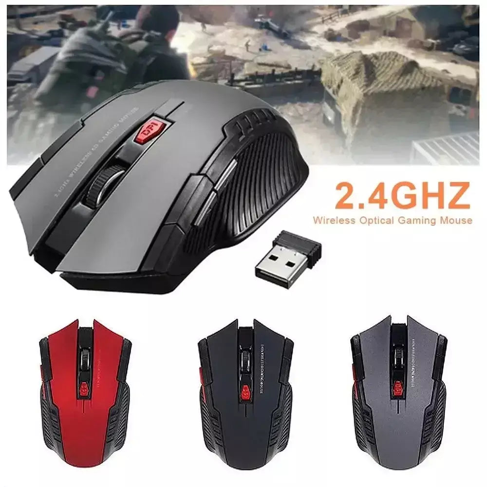 113 mouse sem fio 2.4ghz mouse óptico sem fio com receptor usb mouse sem fio portátil de 6 botões para laptops