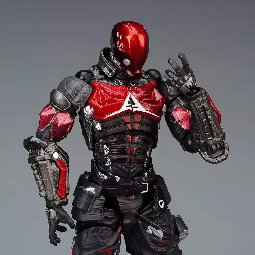 Yamaguchi-Batman Action Figure, Brinquedos em PVC, Modelo Arkham Knight, Articulações Móveis, Conjunto de Presentes, 17cm, 024, 2023