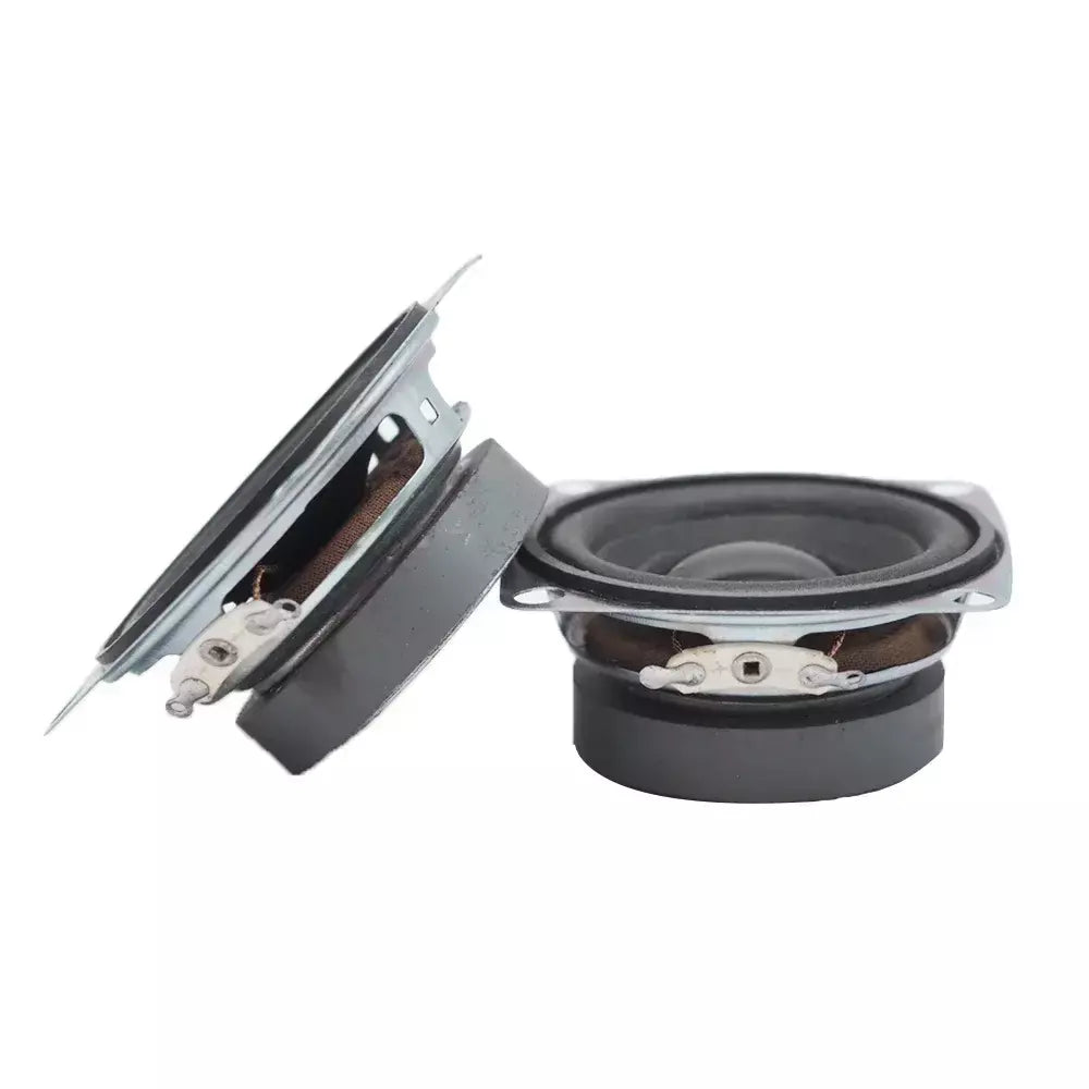 2 unidades/lotes 2 Polegada 4 ohm 3w alto-falantes de gama completa portátil 52mm alto-falante de áudio subwoofer diy alta fidelidade estéreo sqaure alto-falante bluetooth