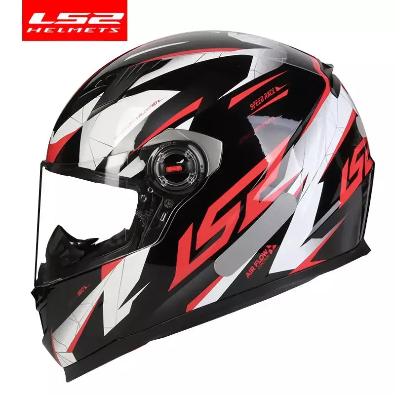 Original ls2 rinoceronte rosto cheio capacete da motocicleta casque moto capacete ls2 ff358 sem bomba aprovado pela ece