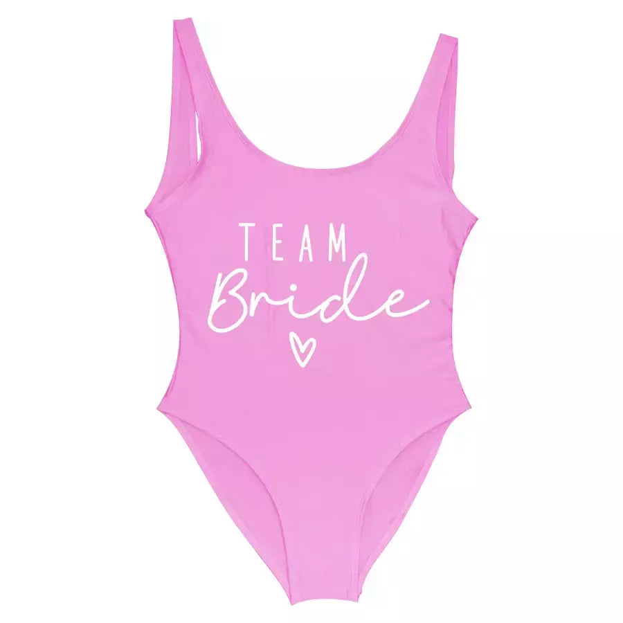 Fato de banho feminino com estampa dourada, squad, festa de solteira, moda praia verão, 1 pc, S a 3XL