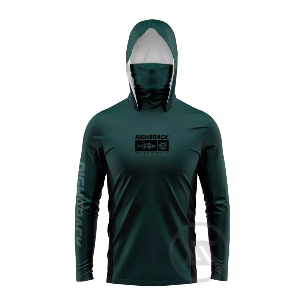Vestuário colorido respirável Angling, RT Mask Hoodies, Vestuário de pesca, caça, escalada, camping, caminhadas Logos, UPF50 + UV, novo