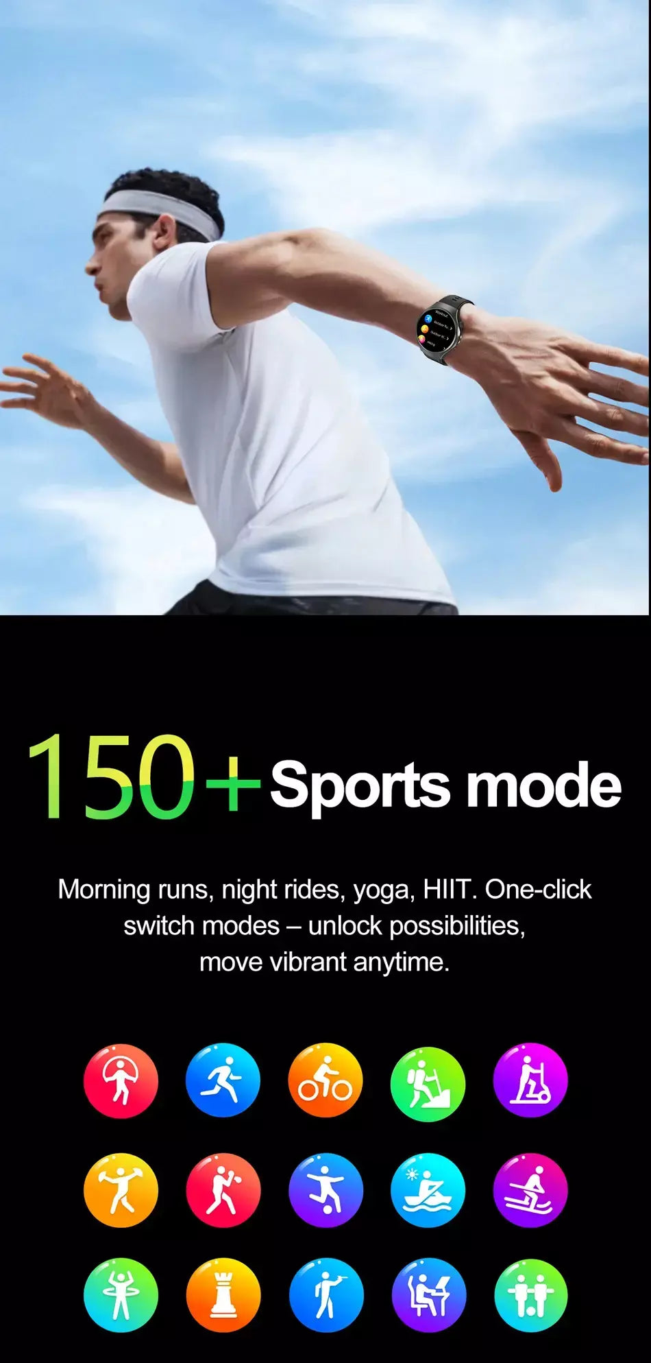Novo relógio inteligente masculino tela de toque completa bússola bluetooth chamada lanterna esportes atividade fitness freqüência cardíaca à prova dwaterproof água smartwatch