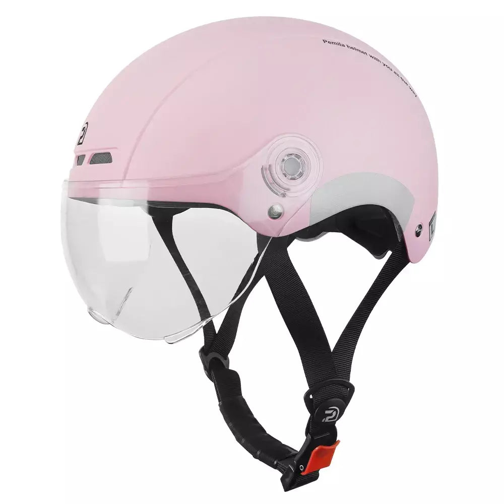 PEMILA-Capacete de Ciclismo com Lente Goggles para Homens e Mulheres, Capacete de Bicicleta, MTB Road Bike, Adesivo Refletivo, E-Bike, Motocicleta