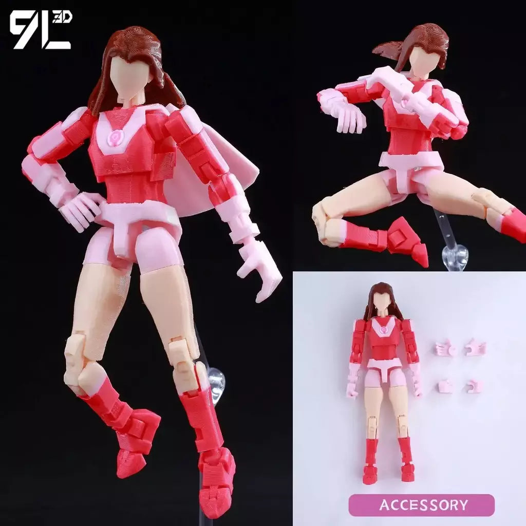 9l3d impresso invincible menino lucky13 manequim13 conquistar lex allen super-heróis anime brinquedos figuras de ação manequim modelo ornamentos