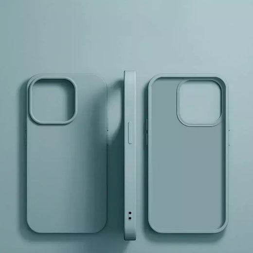 Capa de telefone de silicone líquido de luxo para apple iphone 11 13 12 14 15 16 pro max casos para iphone 15 plus capa protetora à prova de choque