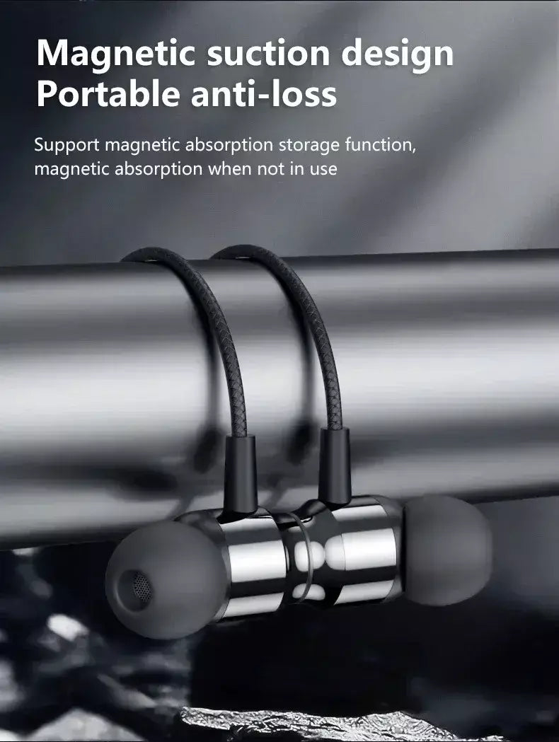 Novo jogo magnético com fio fone de ouvido l jack heif baixo estéreo música fone de ouvido 3.5mm aux tipo-c fone de ouvido para telefones celulares e computador
