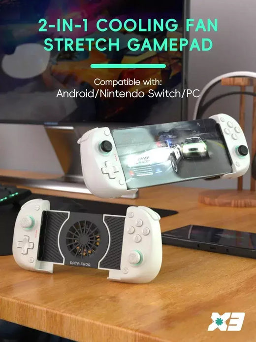 Controlador sem fio DATA FROG X3 para controlador de jogo Android para Samsung Galaxy para PUBG Mobile