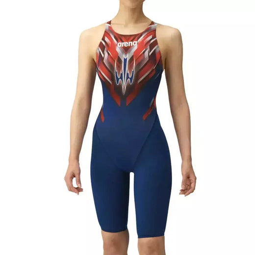 Maiô de secagem rápida para mulheres, triatlo, competitivo pro, treinamento, comprimento do joelho, roupa de banho, piscina, maiô confortável, 1 pc