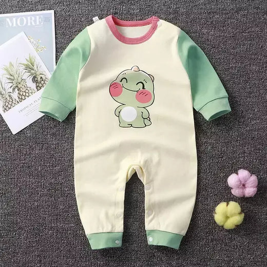 0-2 idade roupas de bebê dos desenhos animados manga longa roupas de escalada primavera outono recém-nascido roupa interior macacão infantil bodysuits pijamas