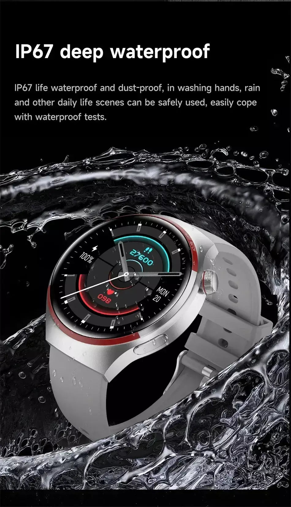 Xiaomi relógio 4 pro relógio inteligente para pro amoled tela hd bluetooth chamada gps nfc freqüência cardíaca esportes smartwatch homem 2024 novo