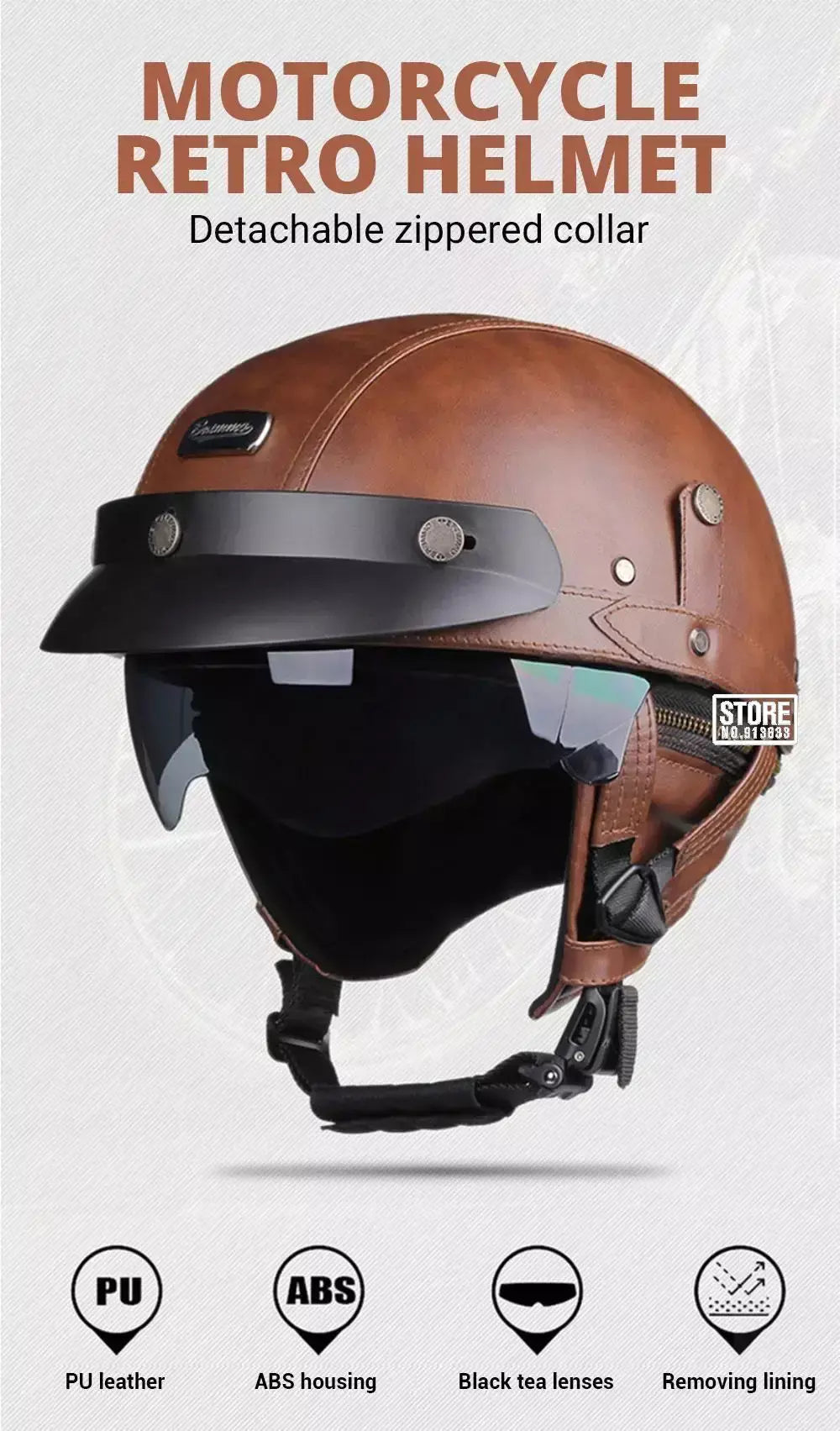 Retro capacete da motocicleta dot certificação moto capacete das mulheres dos homens meio capacete lente hd casco quatro estações equitação scooter capacetes