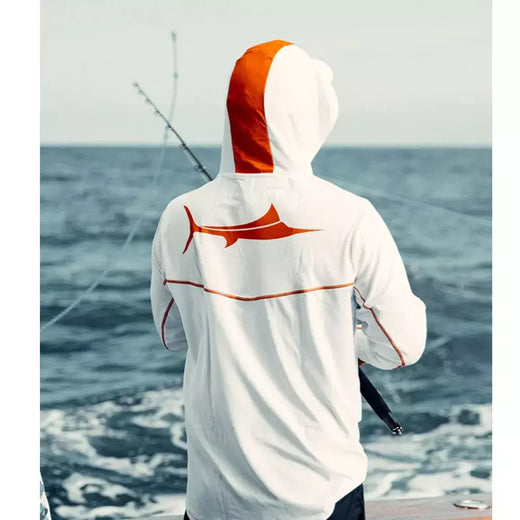 Vela hoodies engrenagem de pesca manga longa camisas com capuz blusas para pesca peixe desempenho vestuário camisa de pesca uv manga longa