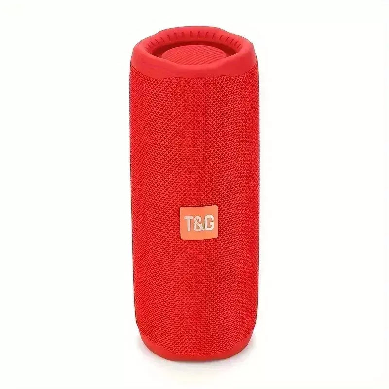 T & g tg365 portátil bluetooth alto-falante duplo baixo led subwoofer sem fio à prova dwaterproof água ao ar livre boombox fm aux bt tf leitor de música