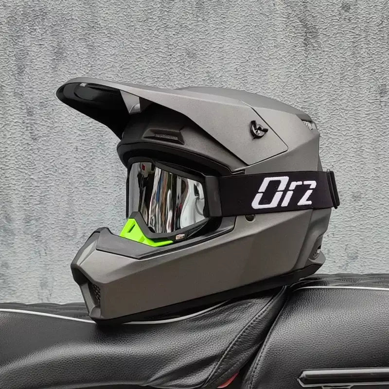 Capacete de motocicleta de corrida off road bicicleta speed drop DH capacete completo de rally capacete off-road