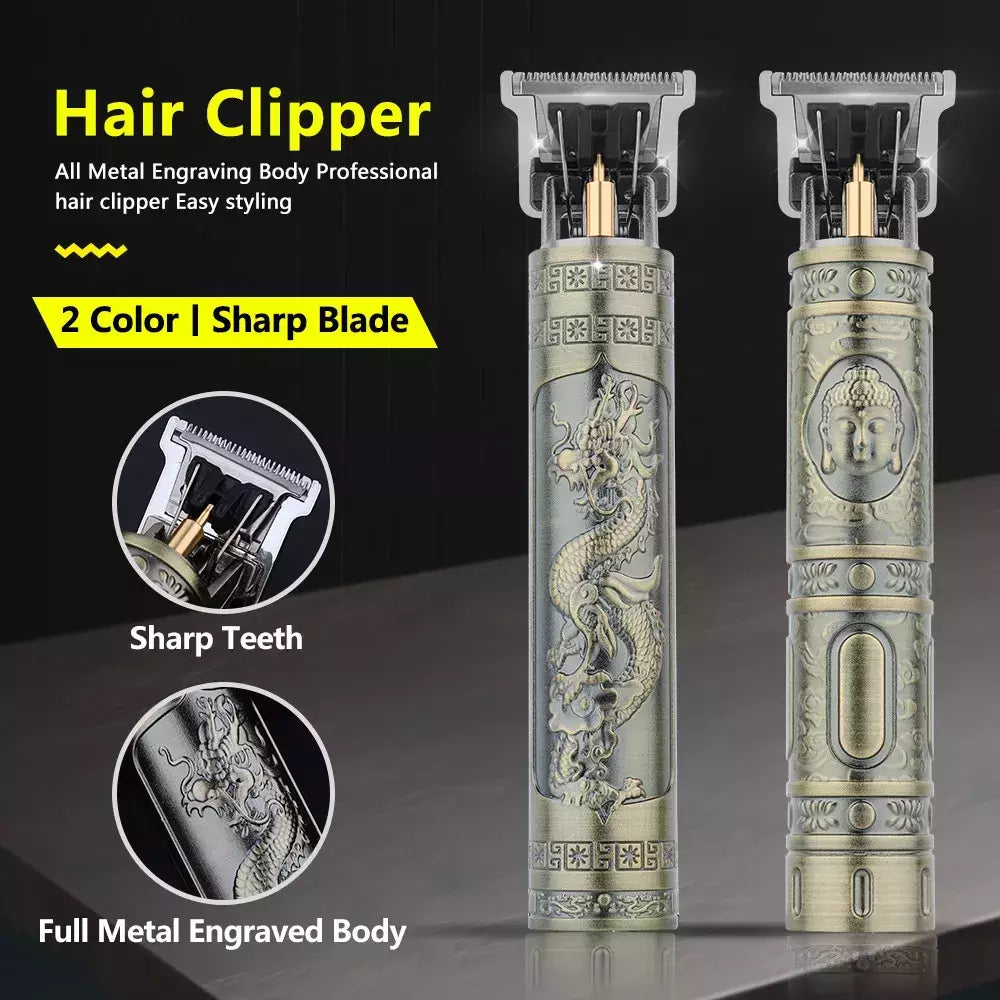 T9 Original Máquina de Corte de Cabelo Masculina Conjunto, Aparador De Barba, Barbeador Elétrico, Lence Pro, Barbeiro, Jaquetas, Áreas Sensíveis, Masculino