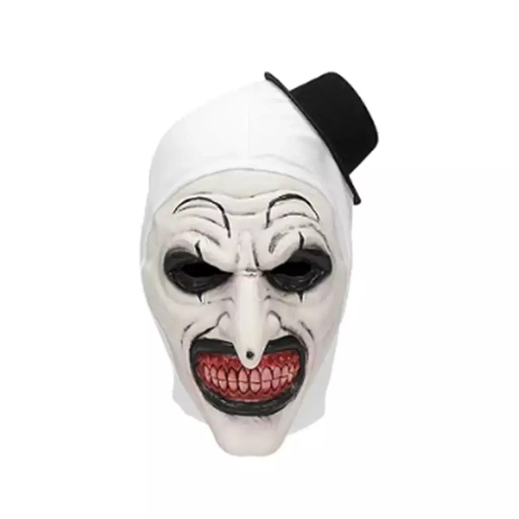 EYFL-Halloween Máscara Terrível Máscara de Palhaço Assassino Assustador Joker Traje Halloween Horror Máscara Assustadora para Adultos Homens Mulheres