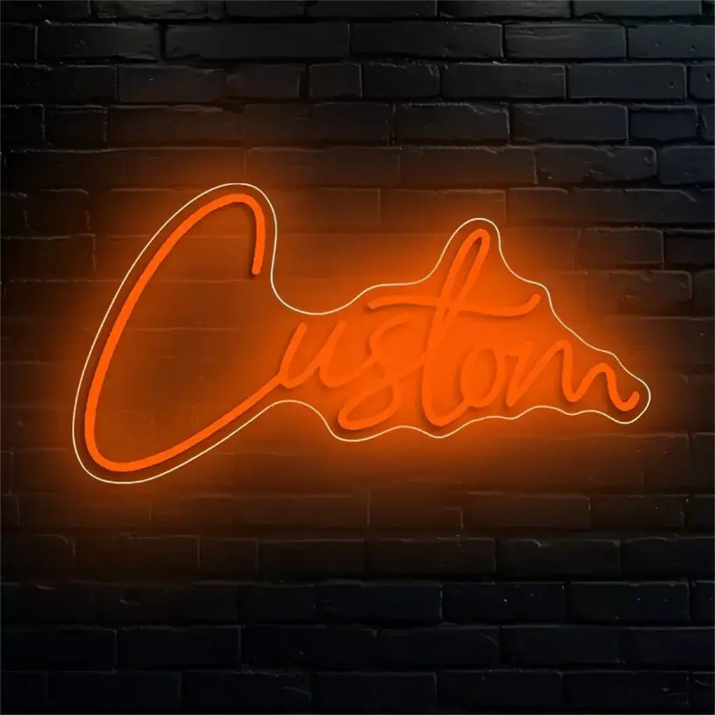 Nome personalizado sinal de néon festa de aniversário do bebê presente quarto do miúdo decoração da parede casa led nome sinal dormitório decoração presentes personalizados para ela