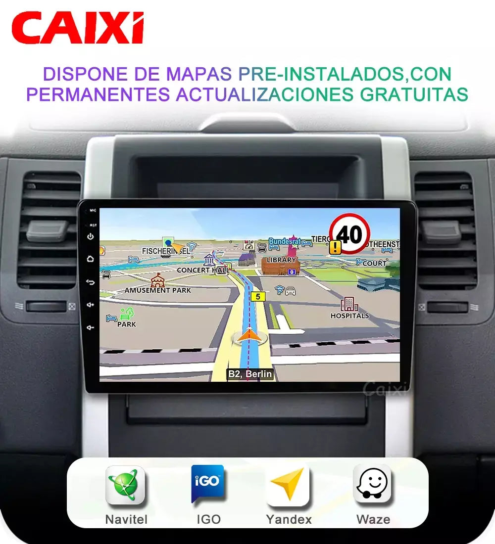 Caixi 7 ''9'' 10 ''8 núcleo android 1din multimídia carro carplay navegação universal gps 1 unidade central din rádio automático áudio estéreo dvd