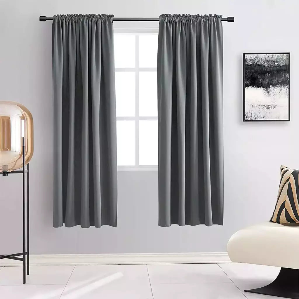Cortinas blackout para sala e quarto, 100% Sombreamento