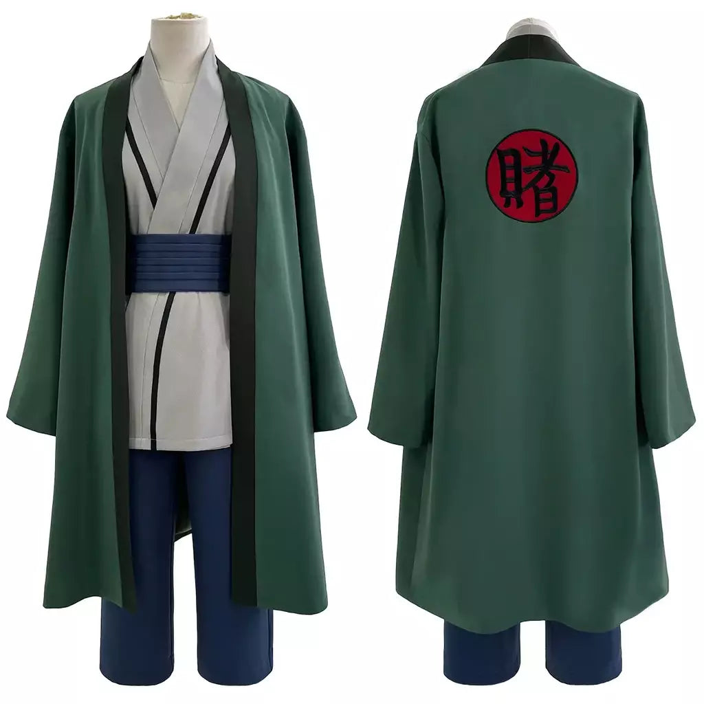 HOLOUN Anime Tsunade Cosplay Bordado Haori Top Calças Cinto Halloween Presente de Natal Cos Convention