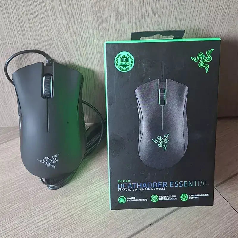 Mouse razerpuratory viper edição padrão 6400dpi com fio mouse para jogos marca mercadoria presente de aniversário presente de formatura atacado