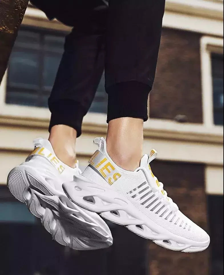 Tênis de malha respirável masculino, Sapatos casuais volumosos, Luxo, Clássicos, Tendências originais, à venda, Primavera, Outono, 2022