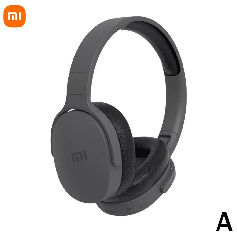 Xiaomi sem fio bluetooth fones de ouvido sobre a orelha estéreo de alta fidelidade dobrável leve suporta cartões tf 3.5mm interface tipo-c