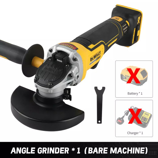 Dewalt dcg406 20v rebarbadora sem fio: roda de 1000rpm125mm, eixo m14, velocidade de 9000/min, potência de 680w. Para construção, diy e industrial