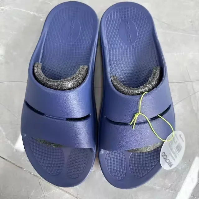 Oofos-sandálias leves para homens e mulheres, sapatos de praia, chinelos, fundo macio, interior, casa