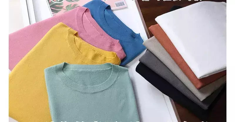 Superfino Merino lã camiseta masculina, malha, O-pescoço, respirável, fino Cashmer, manga curta Tee, cor sólida Tops