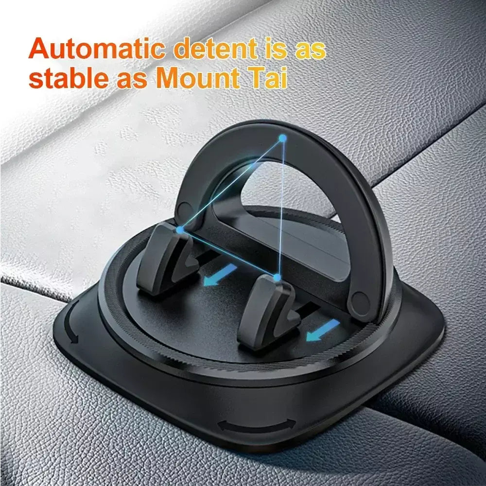 360 graus de rotação suporte do telefone celular do carro painel gps suporte reutilizável silicone montagem do telefone anti-deslizamento almofada esteira para navegação gps