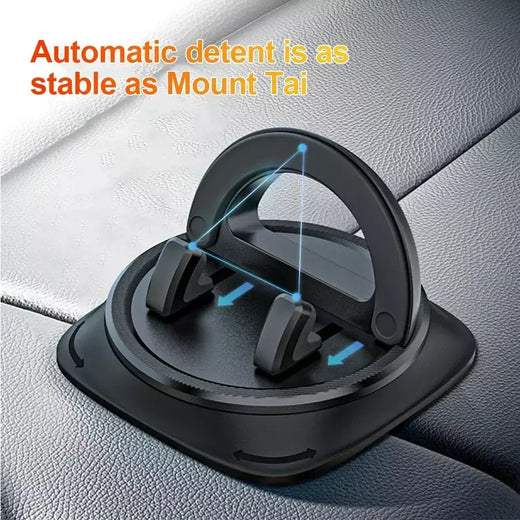 360 graus de rotação suporte do telefone celular do carro painel gps suporte reutilizável silicone montagem do telefone anti-deslizamento almofada esteira para navegação gps