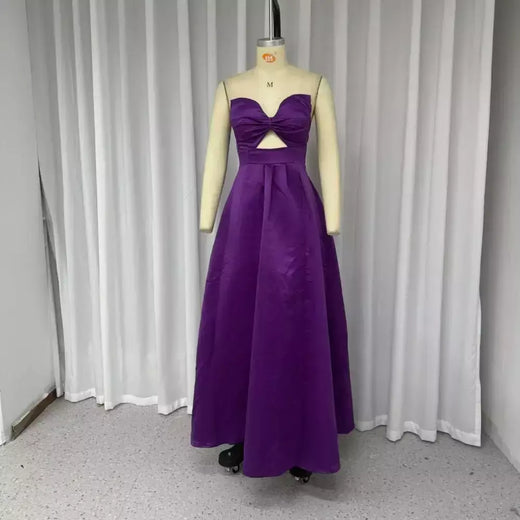 Conjunto de vestido Halter sem mangas, vestido Halter, saia de cintura alta, saia de um passo, monocromática, sexy, apropriada para festa, moda cabeça