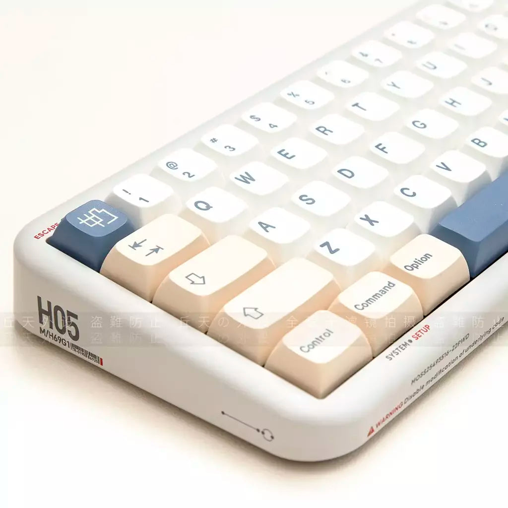 1 conjunto xda gmk leite de soja keycaps 144 teclas pbt keycap sublimação de tinta para cereja gatrron mx interruptores teclado mecânico xda keycap