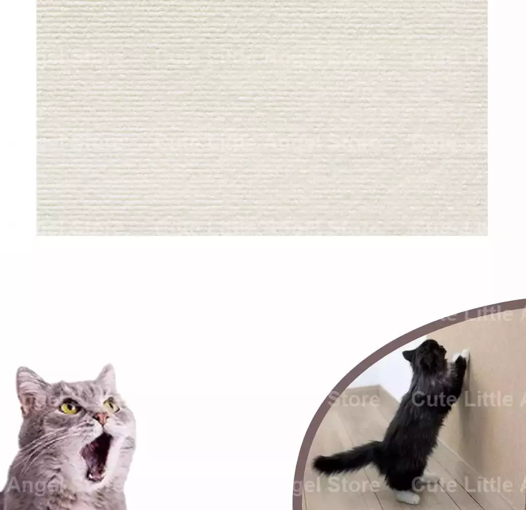 Anti gato risco sofá diy gatos placa de risco sofá proteção patas afiar aparável auto-adesivo tapete gatos placa de risco