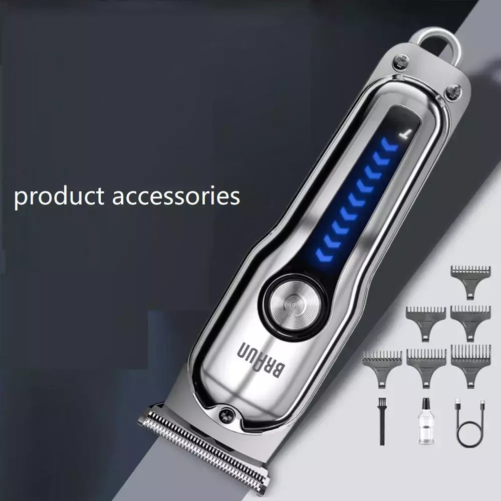 Fang elétrico cabeleireiro cabeça empurrador para homens, aparador de precisão do cabelo, aparador de barbear, original, Fang Braun, 9013