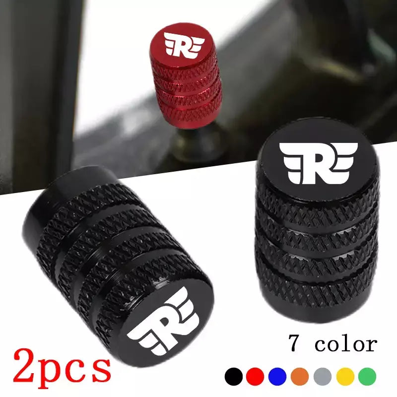 Tampas de válvula de pneu de motocicleta para Royal Enfield Bullet/Meteor/Classic 350 500 Interceptor 650 Continental GT 535 Himalayan 411 400