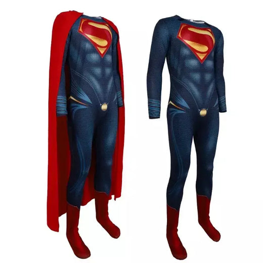 Superman cosplay traje halloween carnaval festa roupas palco desempenho herói para homens mulheres roupas