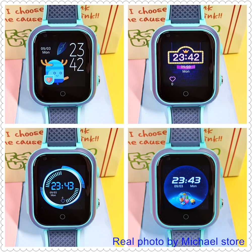 Lt21 4g relógio inteligente crianças gps wifi chamada de vídeo sos ip67 à prova dip67 água criança smartwatch câmera monitor rastreador localização telefone relógio