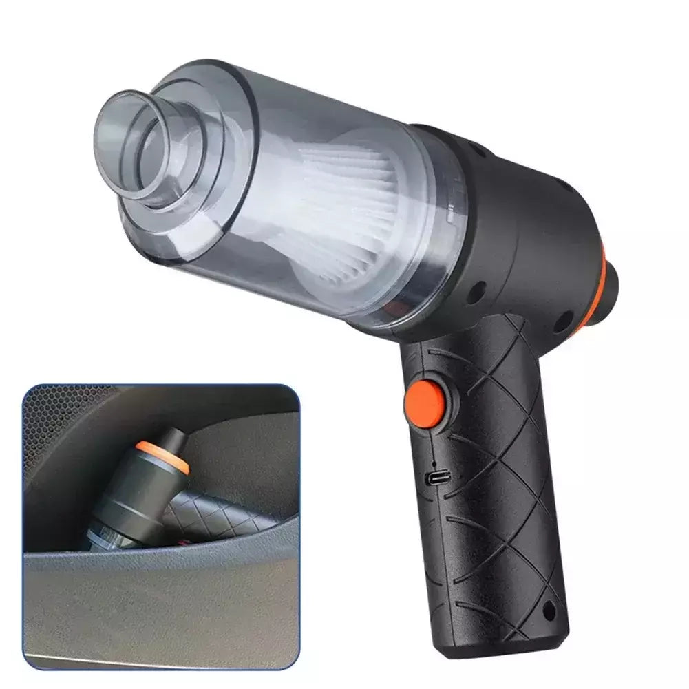 Aspirador de carro sem fio, sem fio, robô de limpeza portátil, aspiradores automáticos, sucção forte, 6000Pa