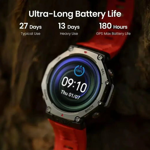 Xiaomi para original t-rex 3 2025 militar gps smartwatc bússola embutida altímetro 10atm à prova dwaterproof água esportes smartwatch das mulheres dos homens