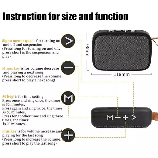 2024 tws alto-falantes bluetooth portátil ao ar livre oxford coluna sem fio 3d estéreo leitor de música surround caixa de som alta fidelidade