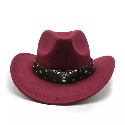 Mulheres e Homens Lã Ocidental Chapéu de Cowboy, Cavalheiro Senhora Jazz Cloche Sombrero Bonés, Tamanho Grande, Inverno, Outono, Novo, 2