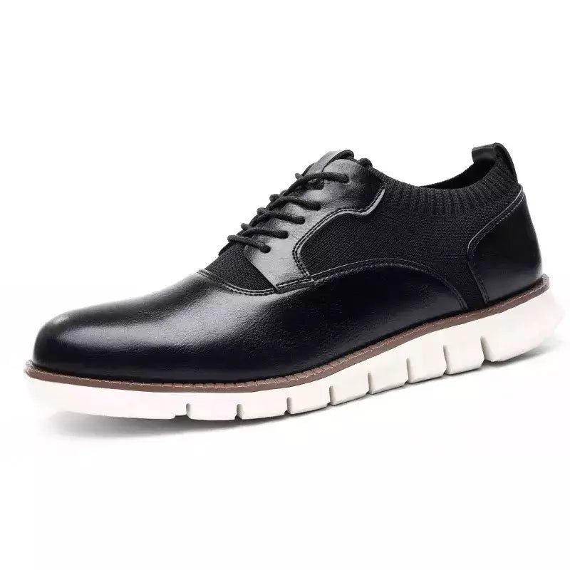 Sapatos de couro casual masculino, sapato social masculino, vestido de noiva, mocassins de luxo, preto, marrom, primavera, coleção verão